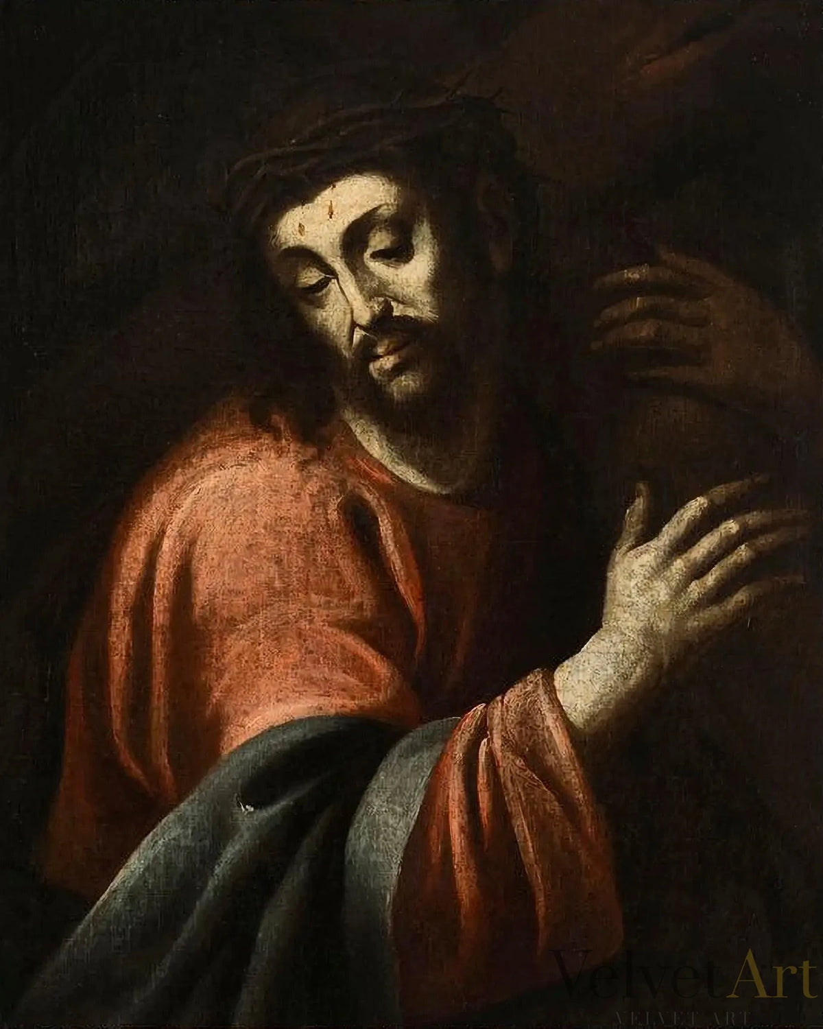 “Cristo Llevando la Cruz” | Escuela Española Siglo XVII