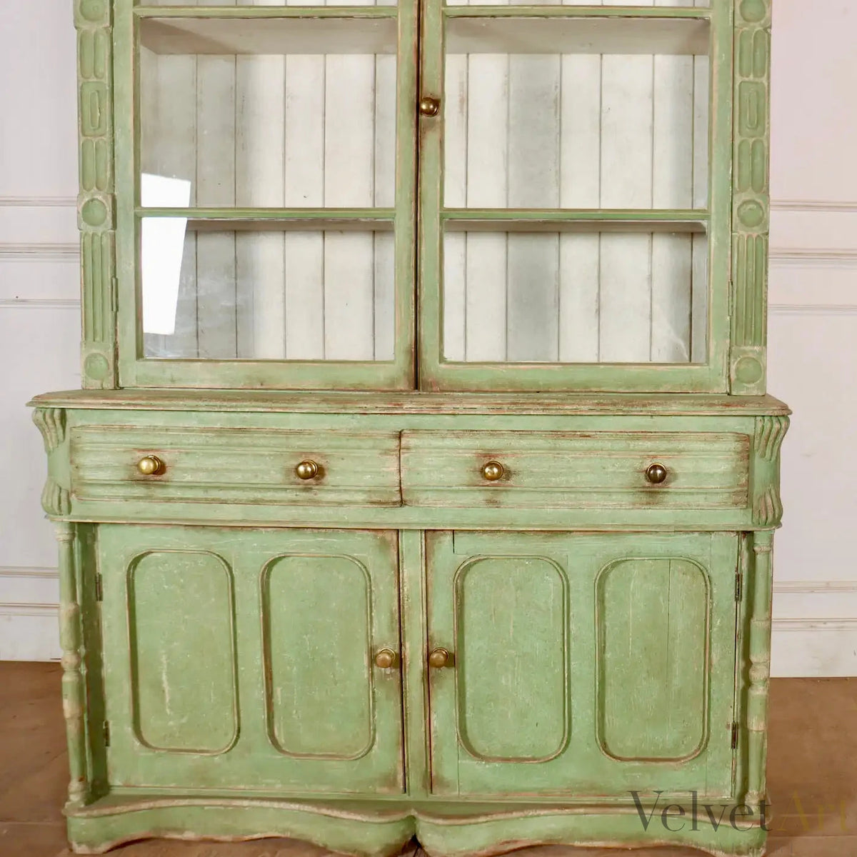 Cómoda de Cocina Victoriana de Pino | Mueble Inglés del West Country, 1840