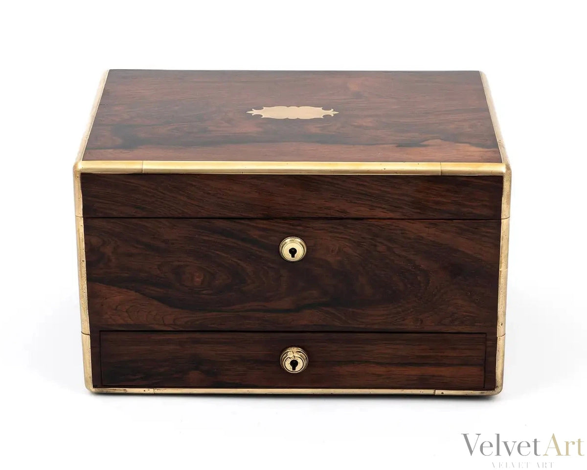 Caja de Tocador Georgiana de Palisandro, Howell, James & Co., Londres, 1837