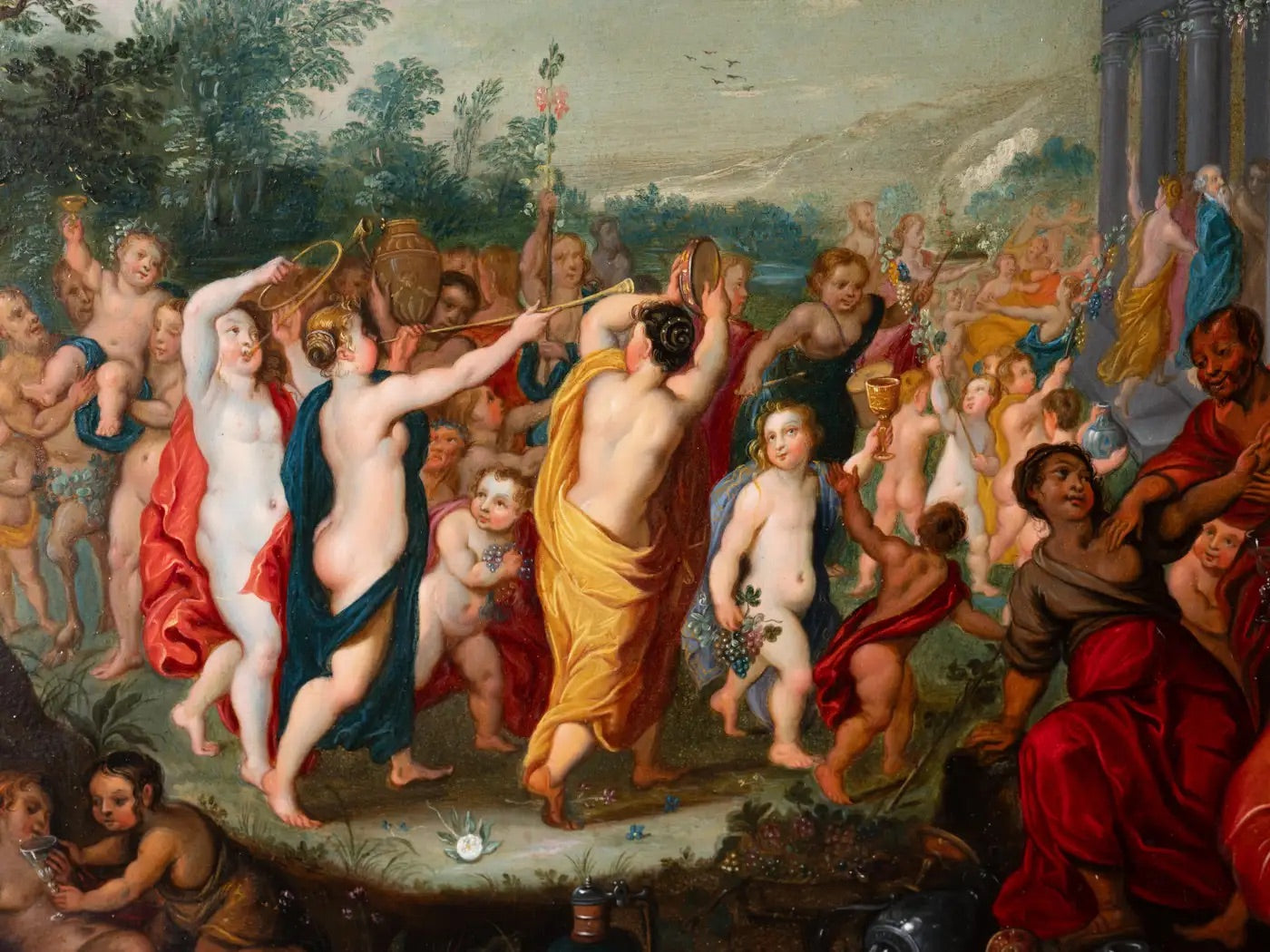 El Triunfo del Infante Baco, Taller de H. Van Balen (1575-1632)