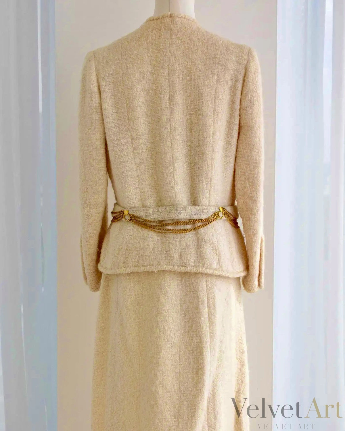 Chanel Alta Costura Karl Lagerfeld | Traje Tweed de 1983