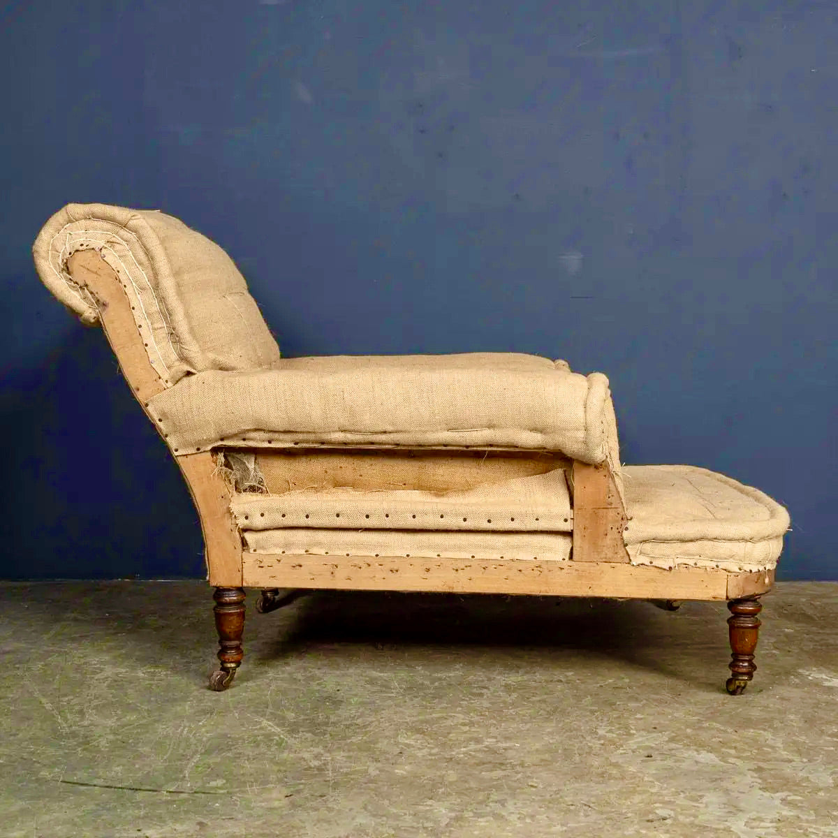 Chaise Longue Victoriana del Siglo XIX