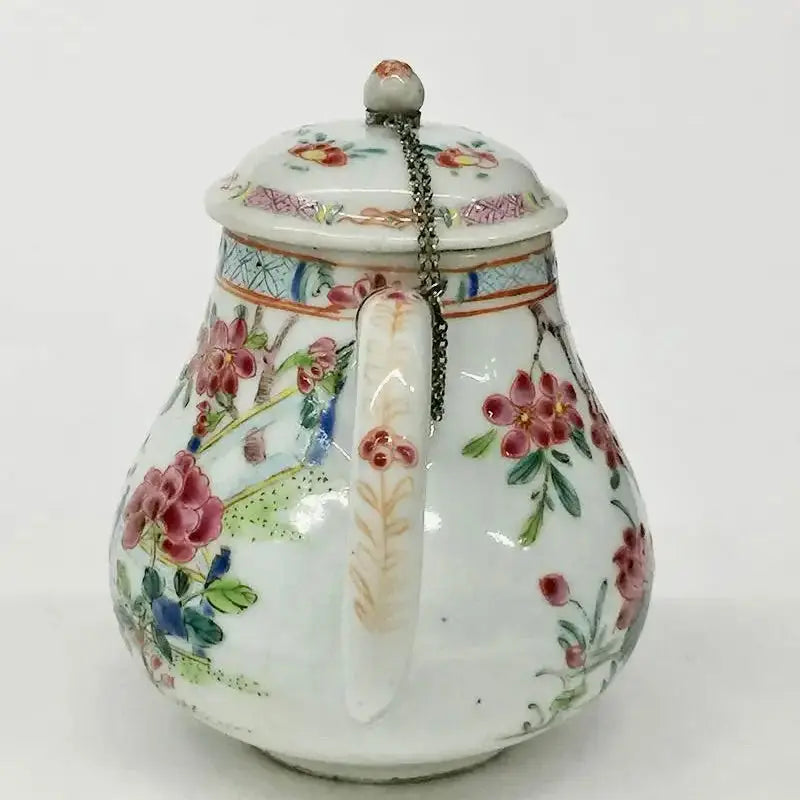 Tetera de Porcelana China Famille Rose 1736-1795