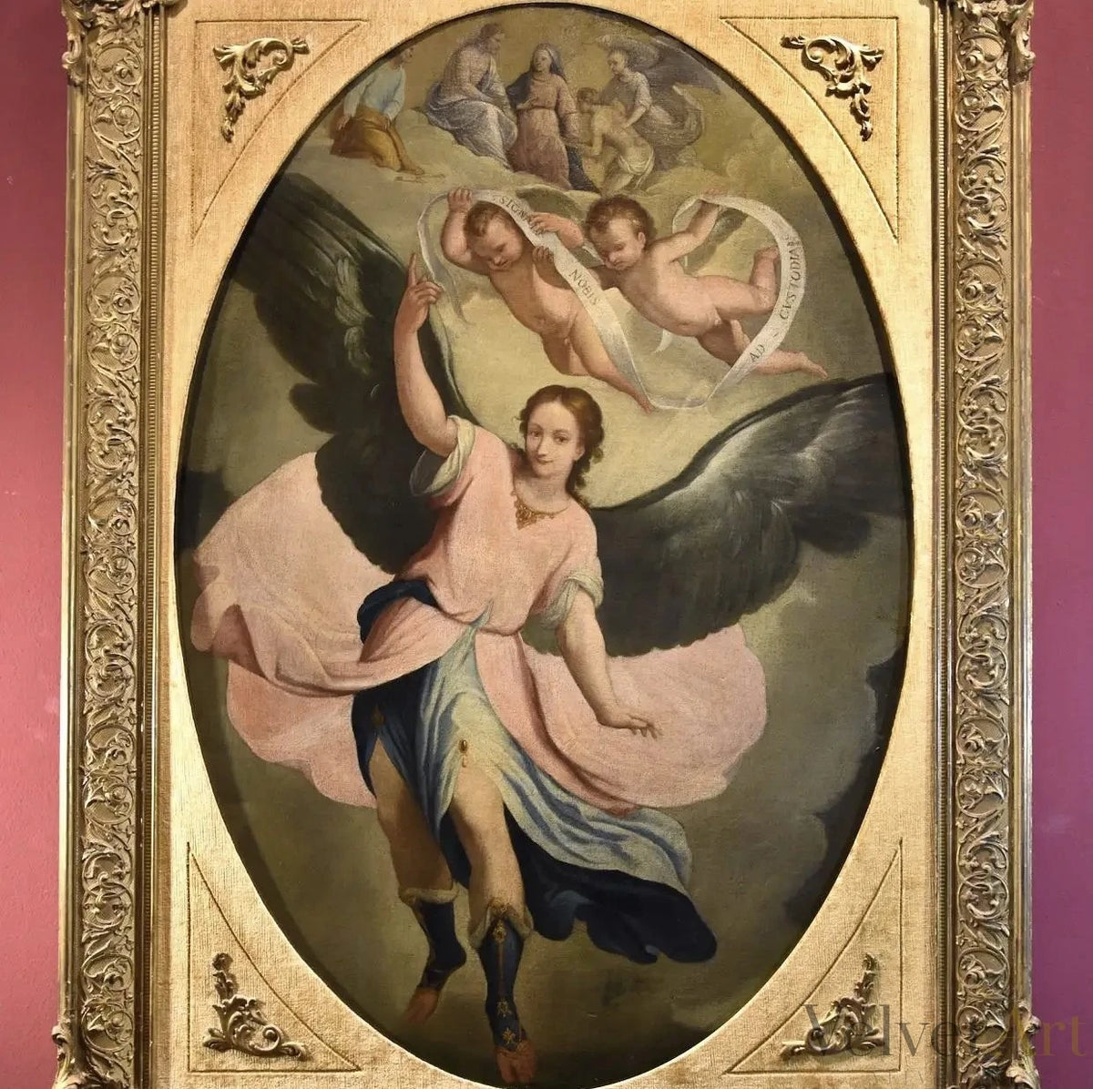 Claudio Ridolfi “El Ángel de la Guarda en la Gloria” | Siglo XVII