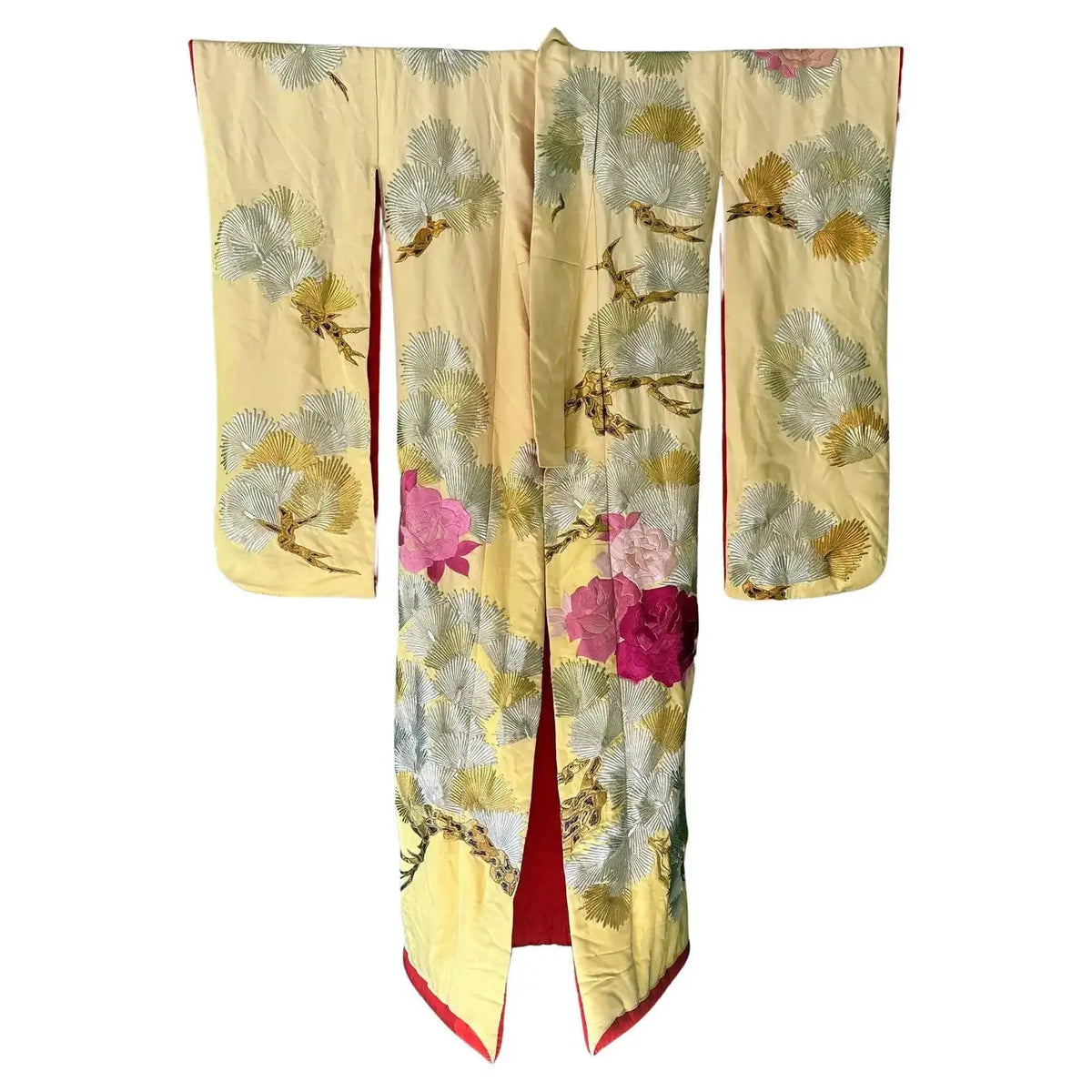 Kimono de Boda | Bordado sobre Seda | Japón | 1930