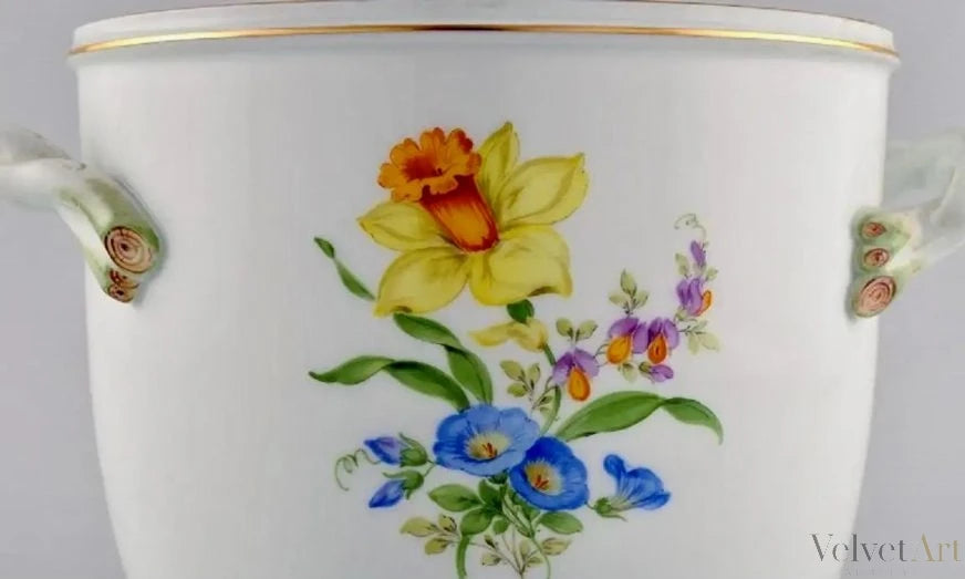 Enfriador de Porcelana para Vino, Meissen, Alemania, 1910 – vista 4 de 5