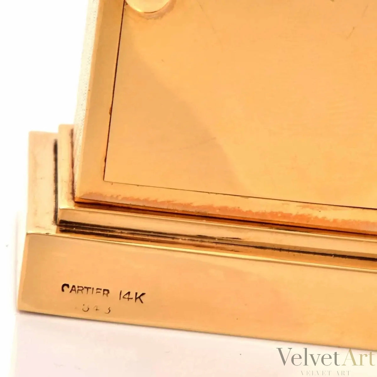 Reloj de Sobremesa de Oro, Cartier 1950 – vista 6 de 8