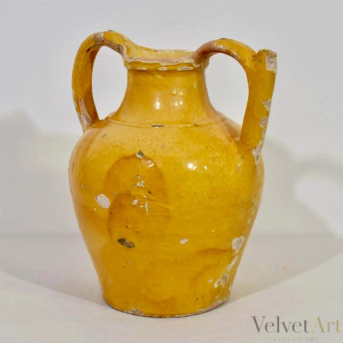 Jarra Provenzal de Cerámica Francesa, 1850 | Orjol du Lauragais