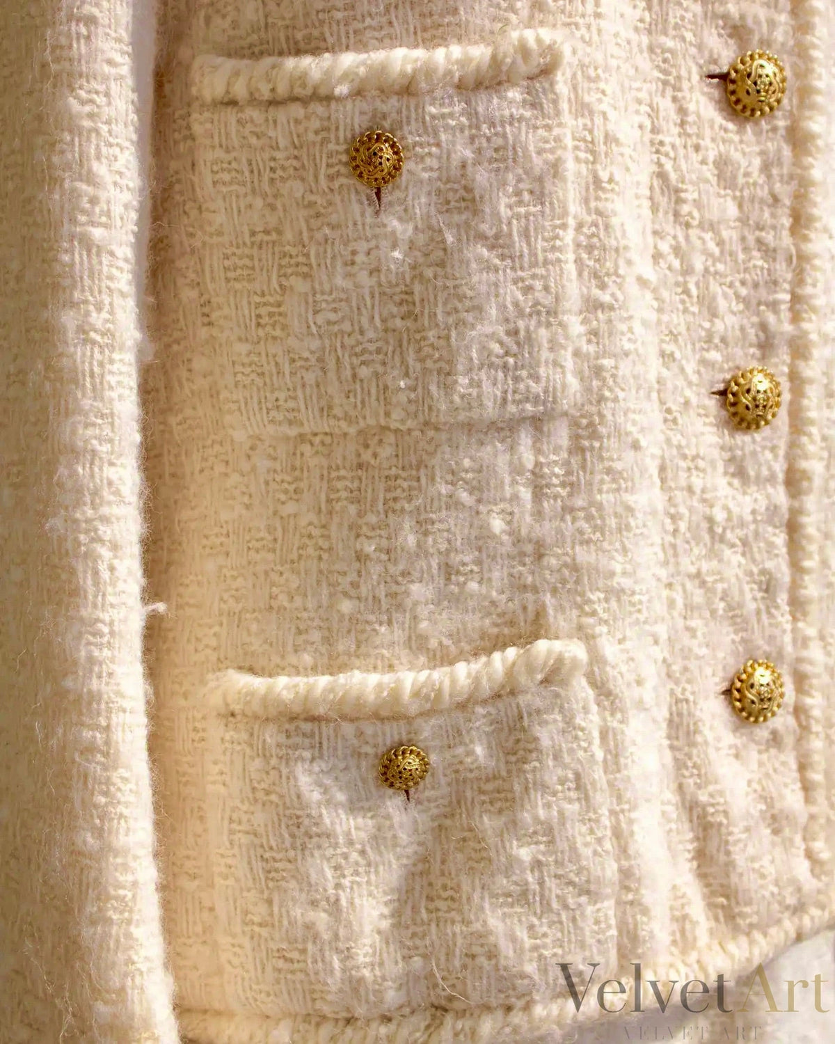 Chanel Alta Costura Karl Lagerfeld | Traje Tweed de 1983