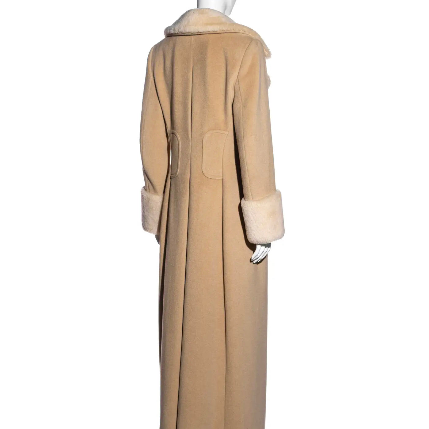 Abrigo Givenchy by Alexander McQueen Beige de 1999