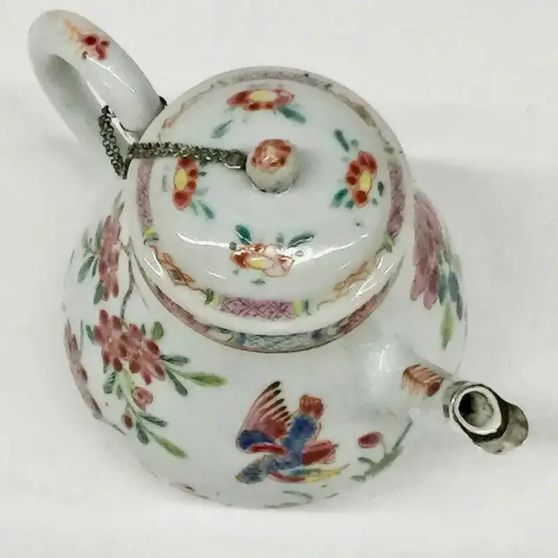 Tetera de Porcelana China Famille Rose 1736-1795