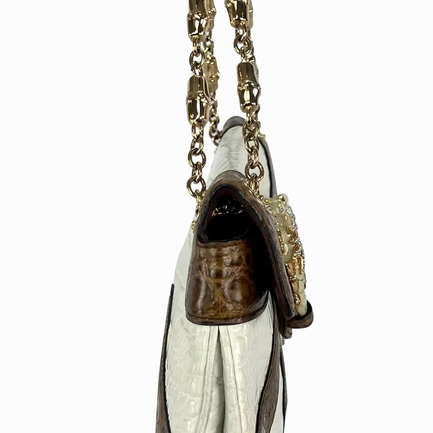 Bolso de Cocodrilo Bicolor Gucci by Tom Ford 2004