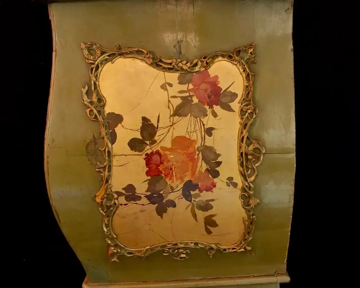 Escritorio de Secretaria Pintado a Mano | Francia, 1800