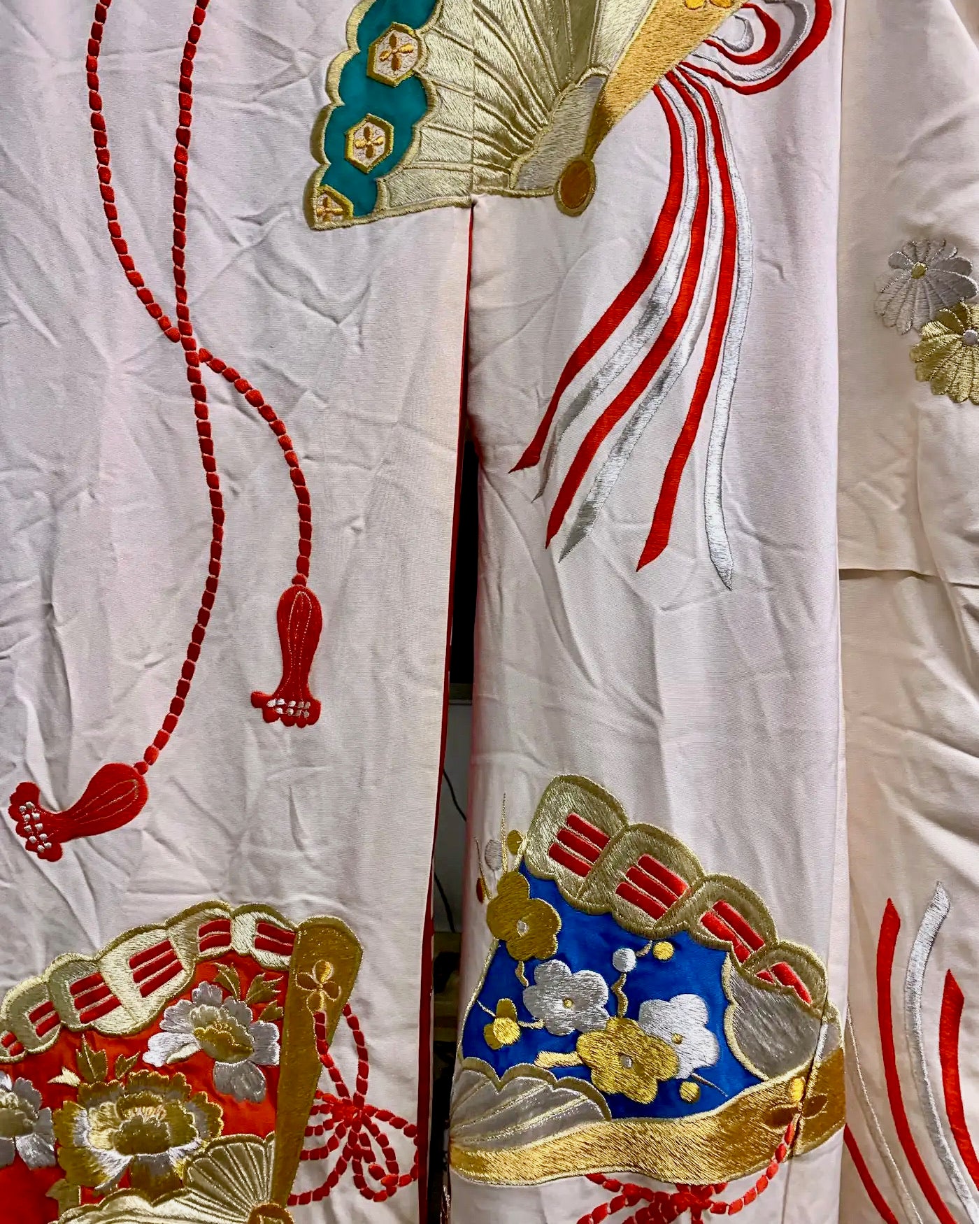 kimono Ceremonial de Seda | Estilo Art Deco Oriental | Japón, 1930