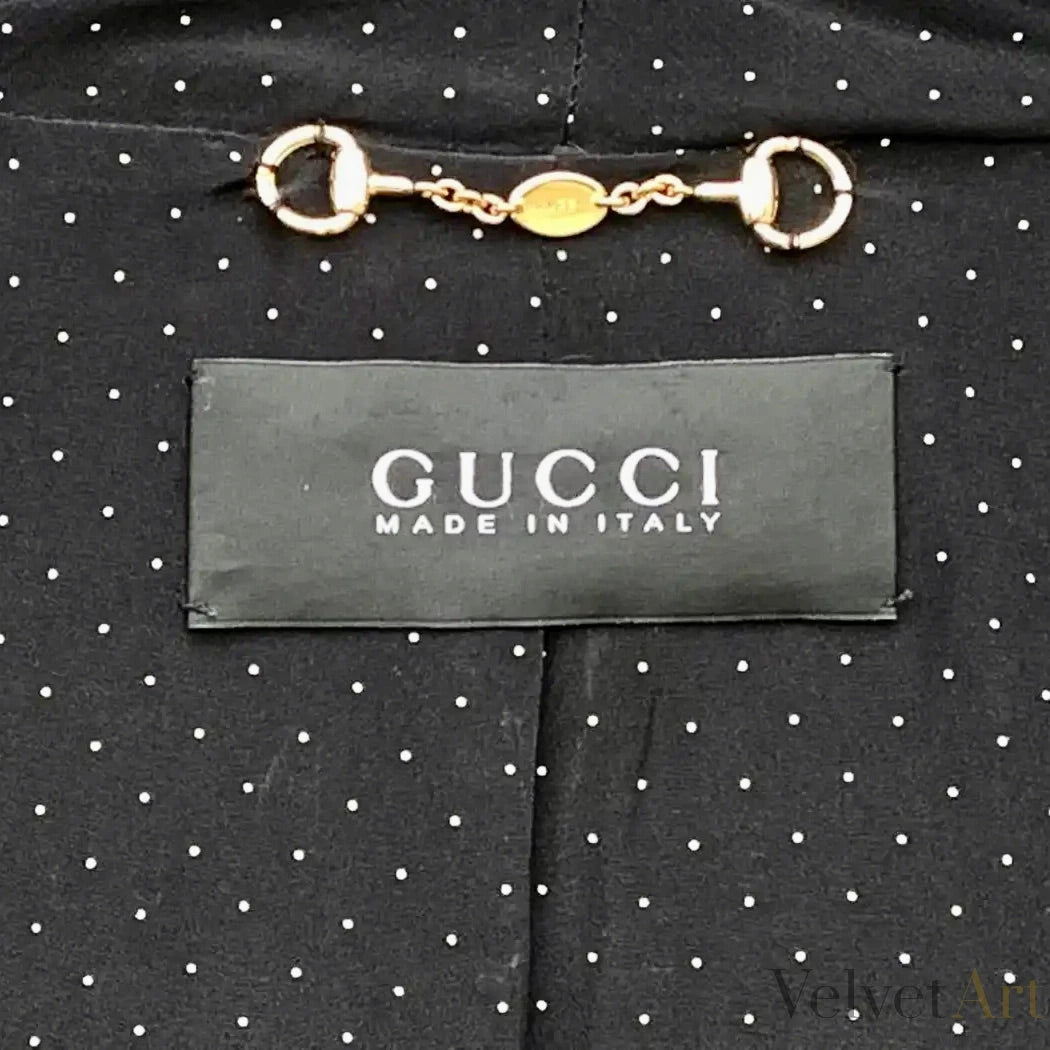 Gucci, Abrigo de Piel, Seda y Lana de 2010, Talla 38 – vista 8 de 8
