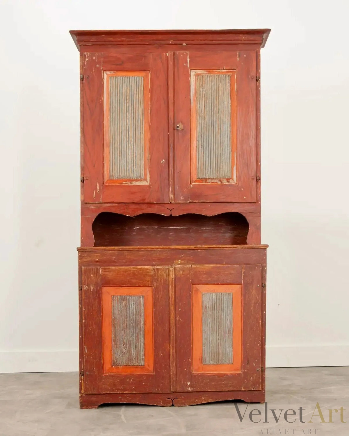 Alacena de Estilo Gustaviano con Pintura Original, Suecia, 1800 – vista 5 de 5