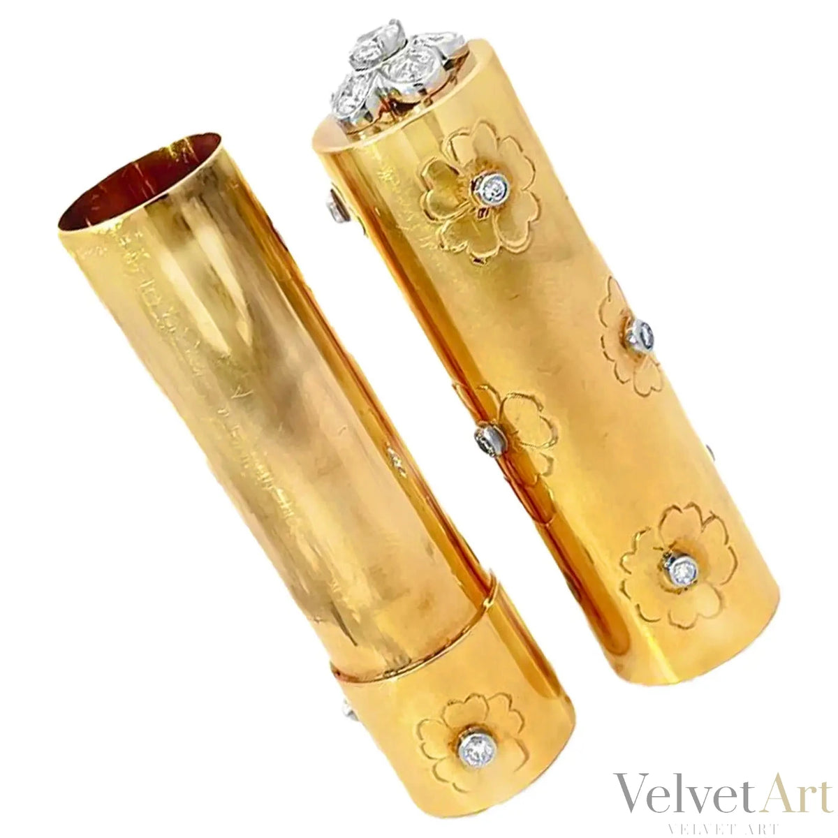 Porta Pinta labios de Oro, Van Cleef & Arpels Siglo XX