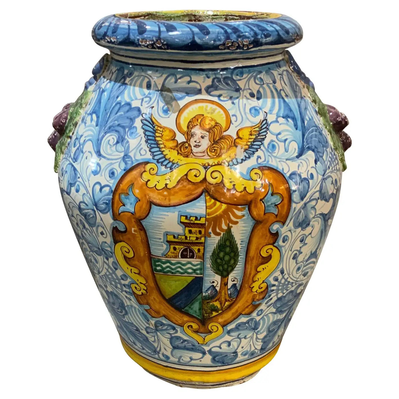 Jarrón Español de Cerámica de 1920
