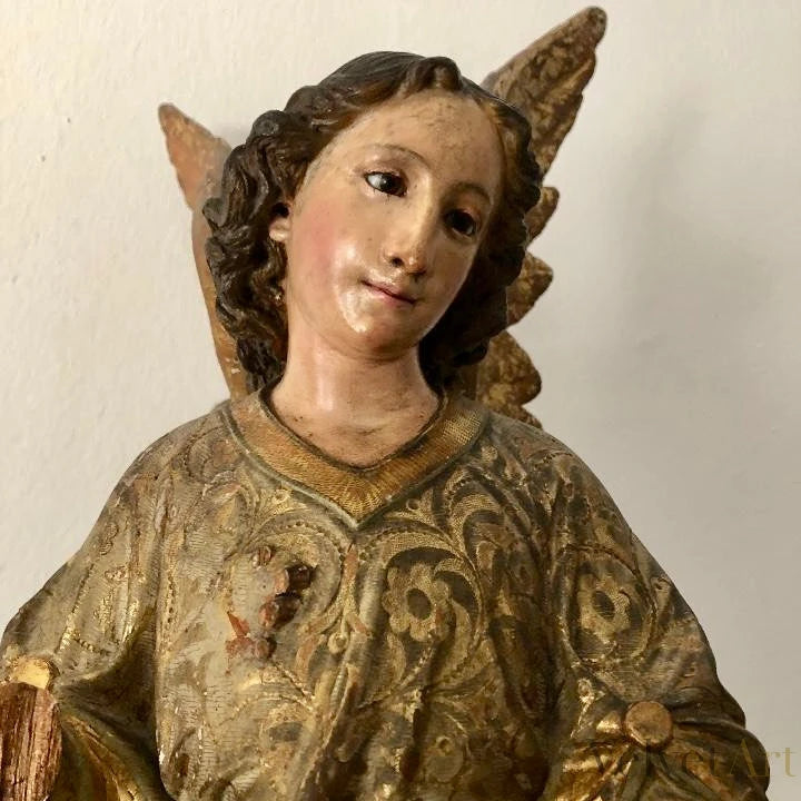 Escultura Religiosa Neobarroca en Madera Policromada | “La Oración en el Huerto"