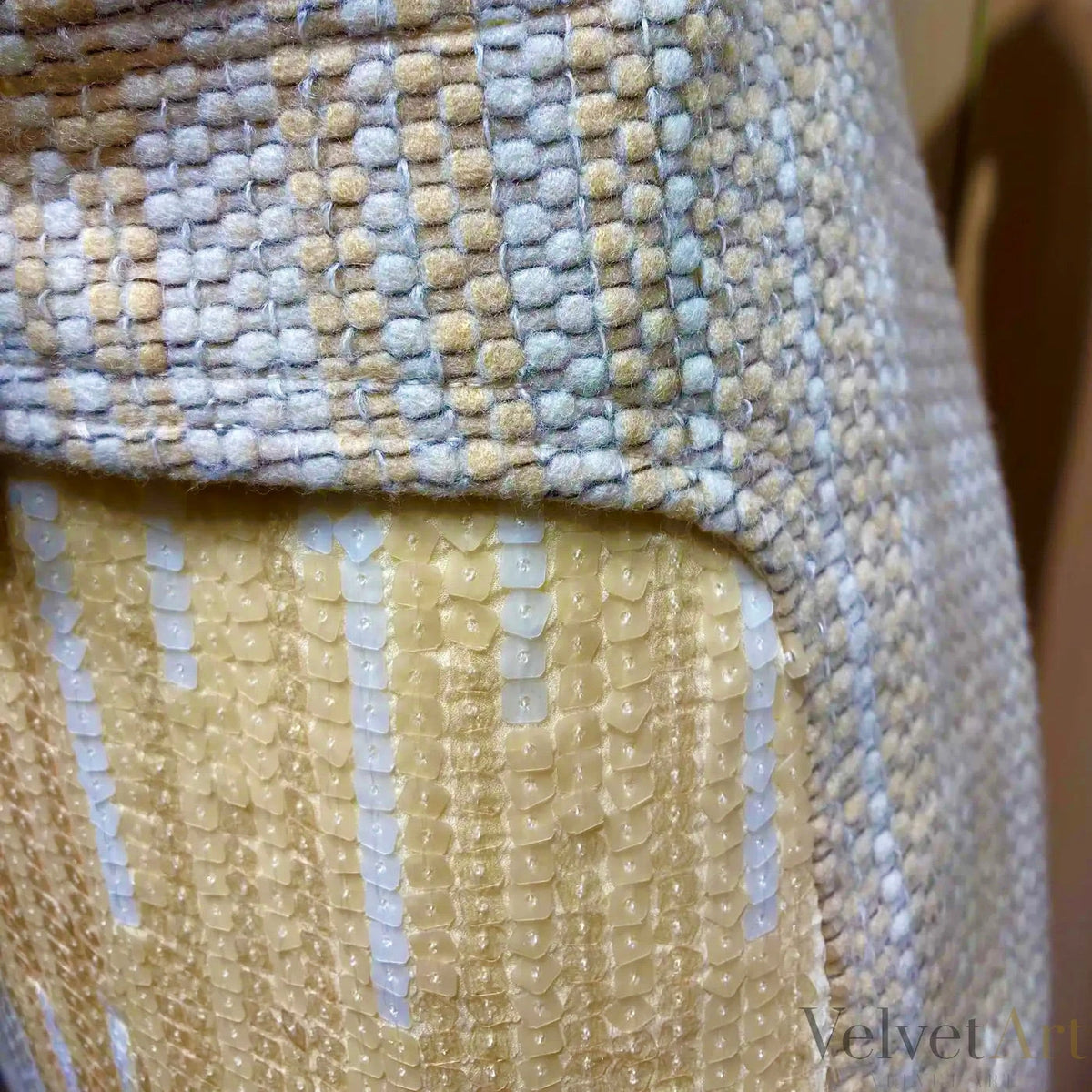 Vestido y Abrigo de Chanel de Tweed, Karl Lagerfeld, Año 2000 – vista 5 de 5