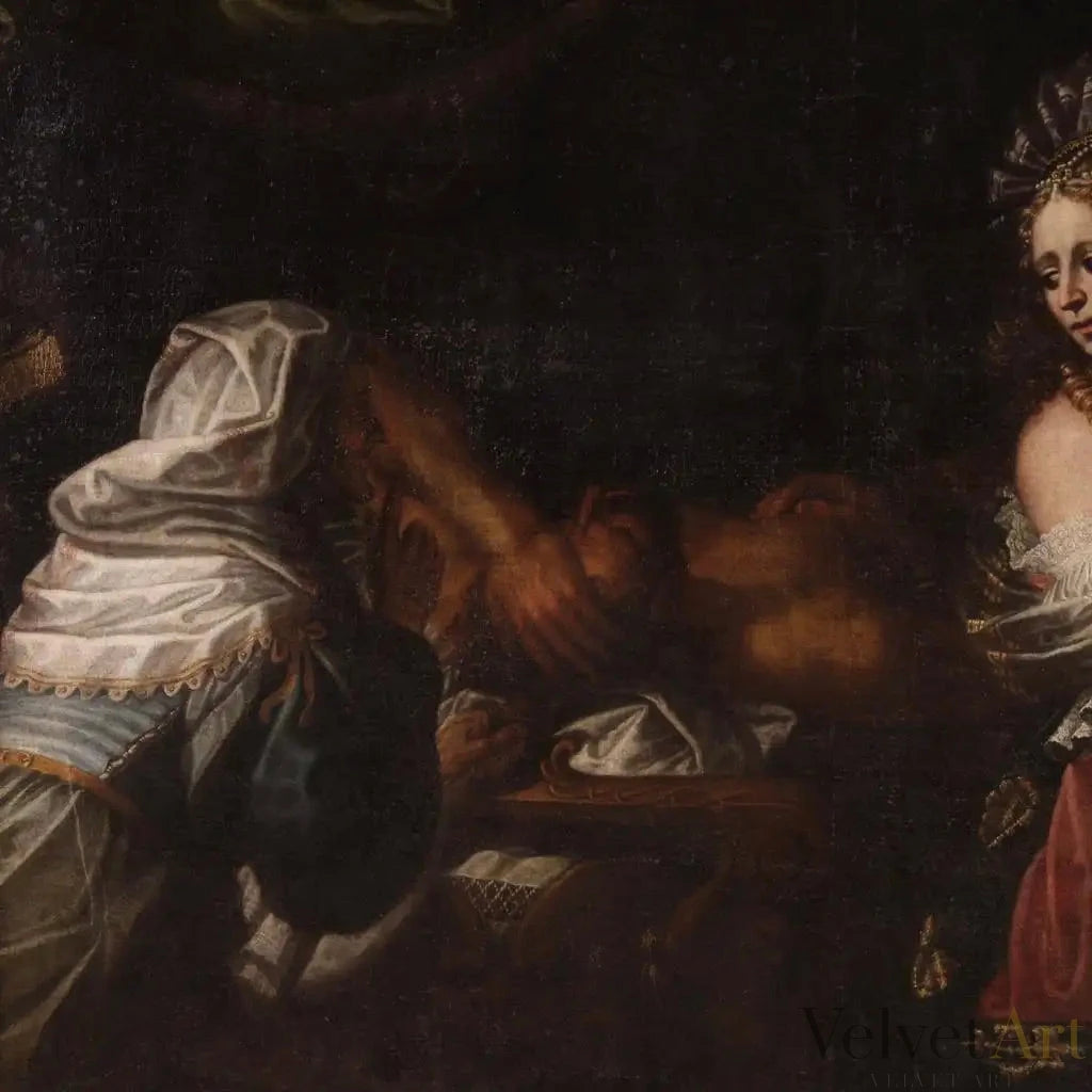 Judith y Holofernes | Óleo sobre Lienzo | Pintura Bíblica Italiana, 1720