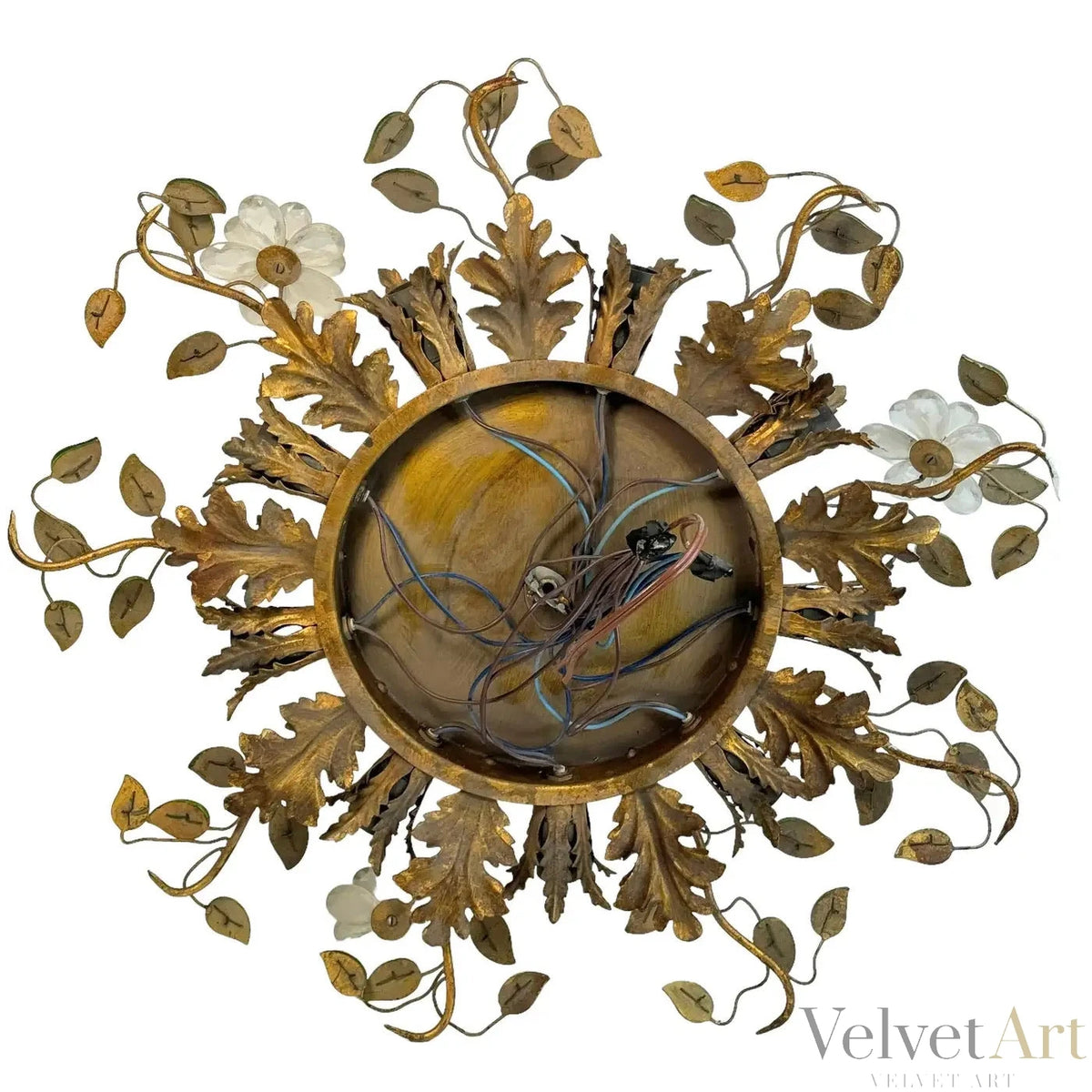Lámpara de Cristales Verdes, Banci Firenze, Murano, Italia, 1960 – vista 2 de 4