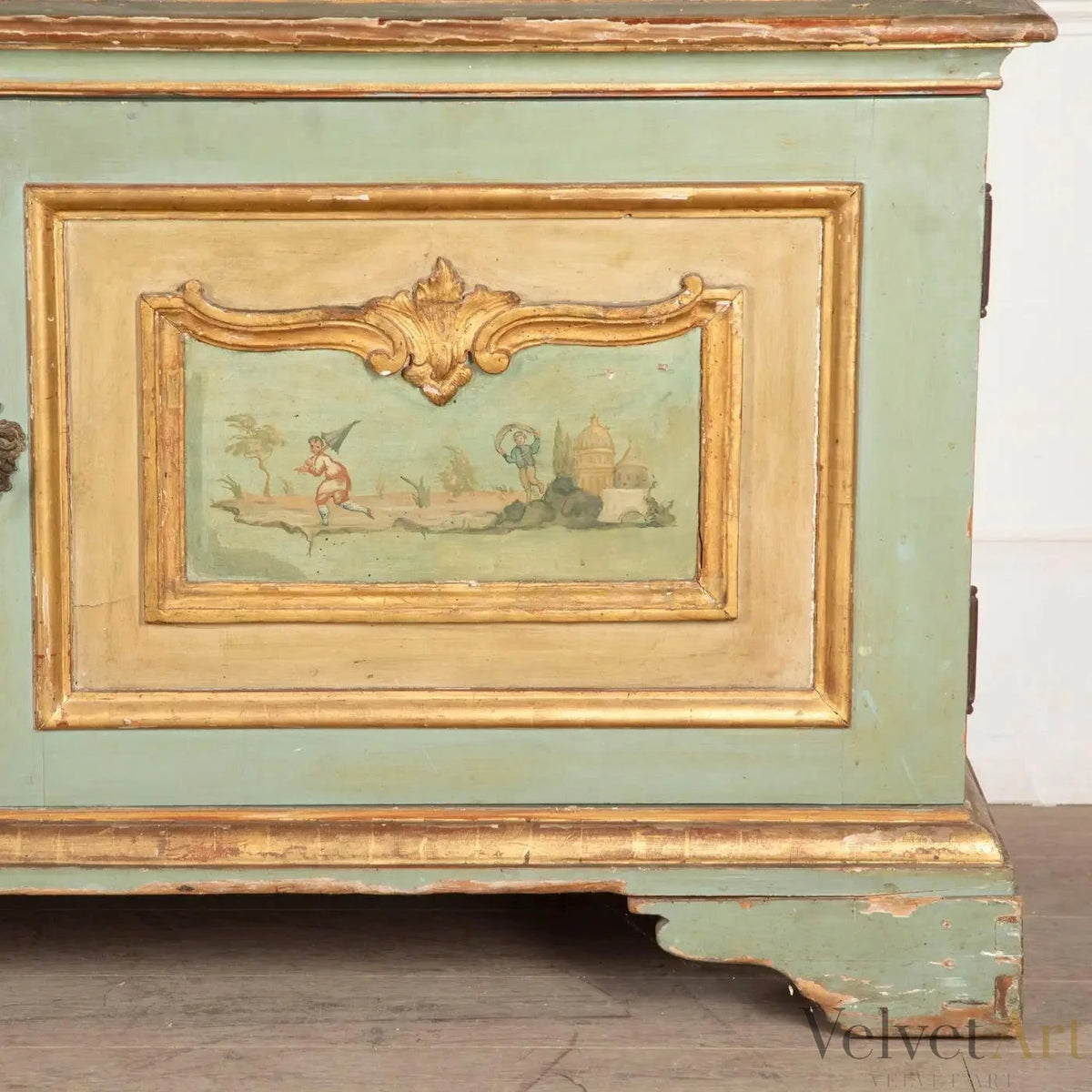 Armario Chinoiserie Italiano de Casa de Campo | Italia, 1820
