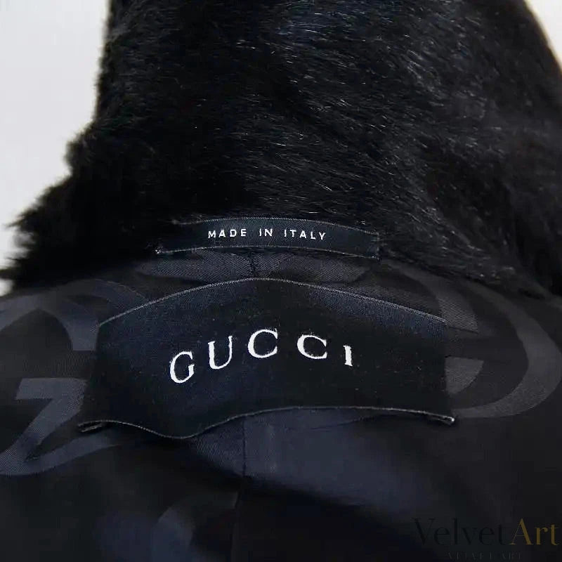 Abrigo de Piel Gucci, Pieza Italiana Años 2000 – vista 6 de 7