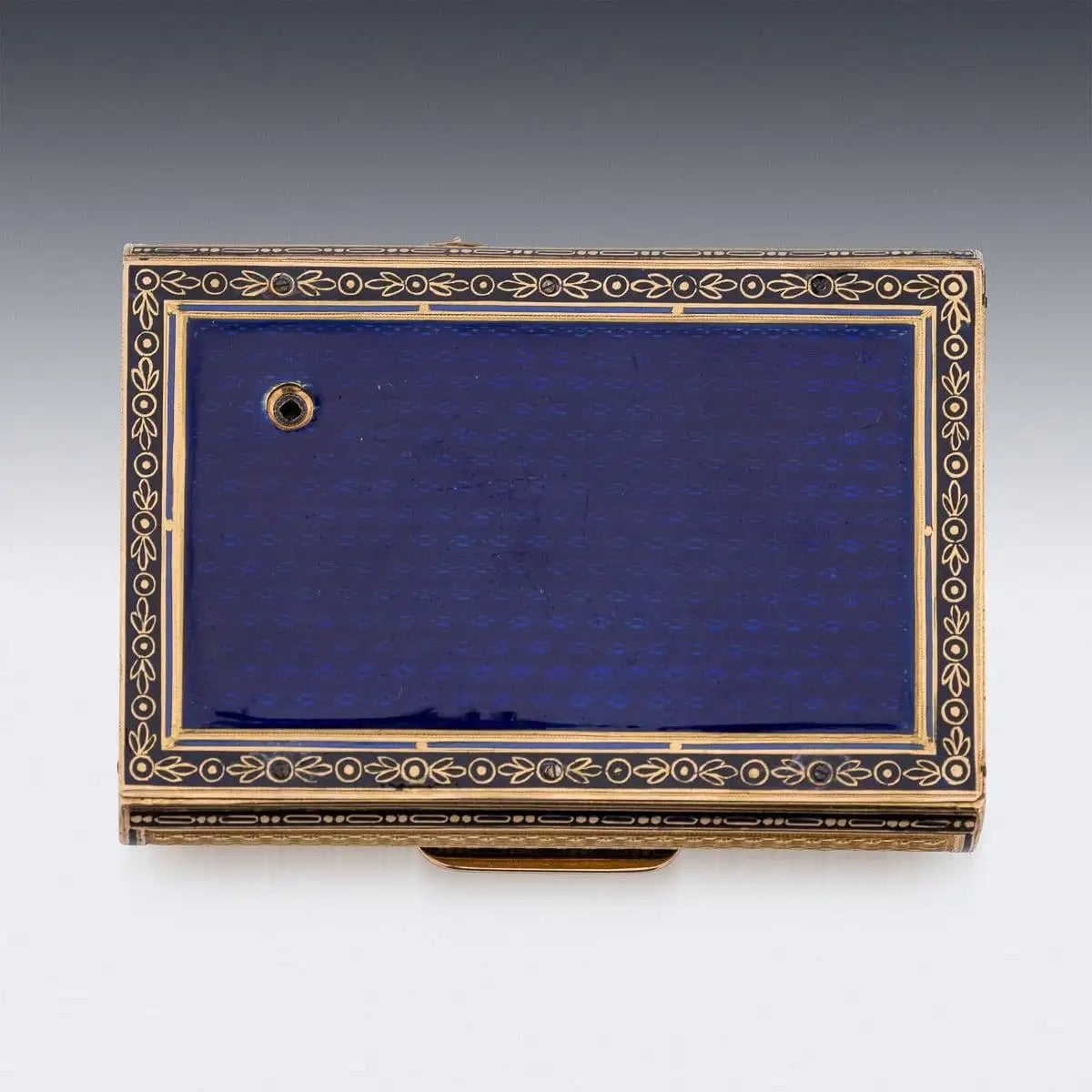Caja Musical Rémond de Oro, Perlas y Esmalte | Suiza, 1800