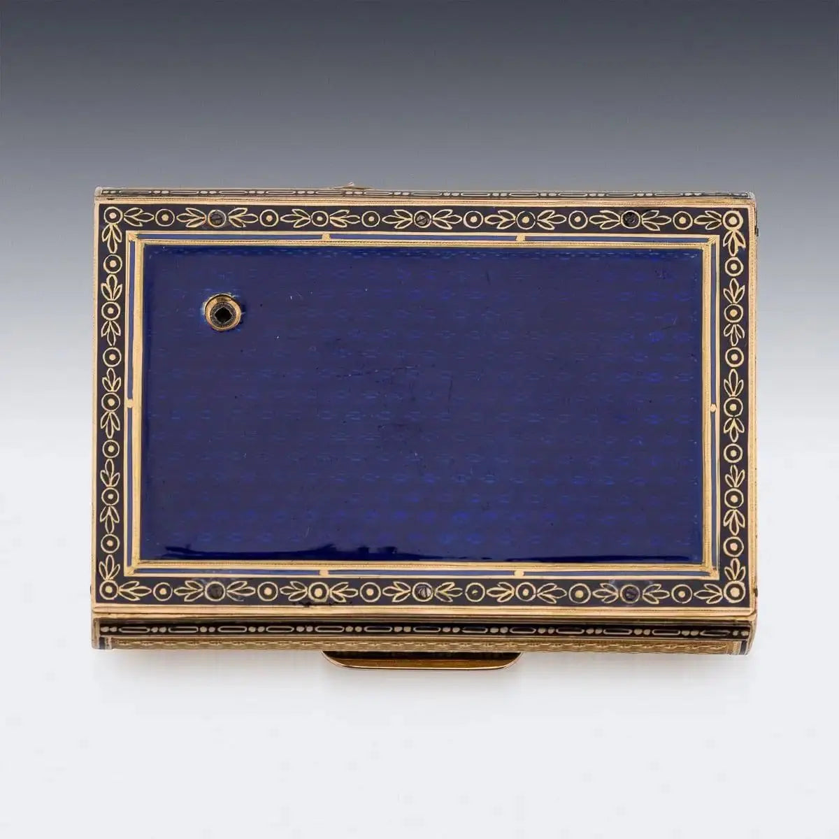 Caja Musical Rémond de Oro, Perlas y Esmalte | Suiza, 1800