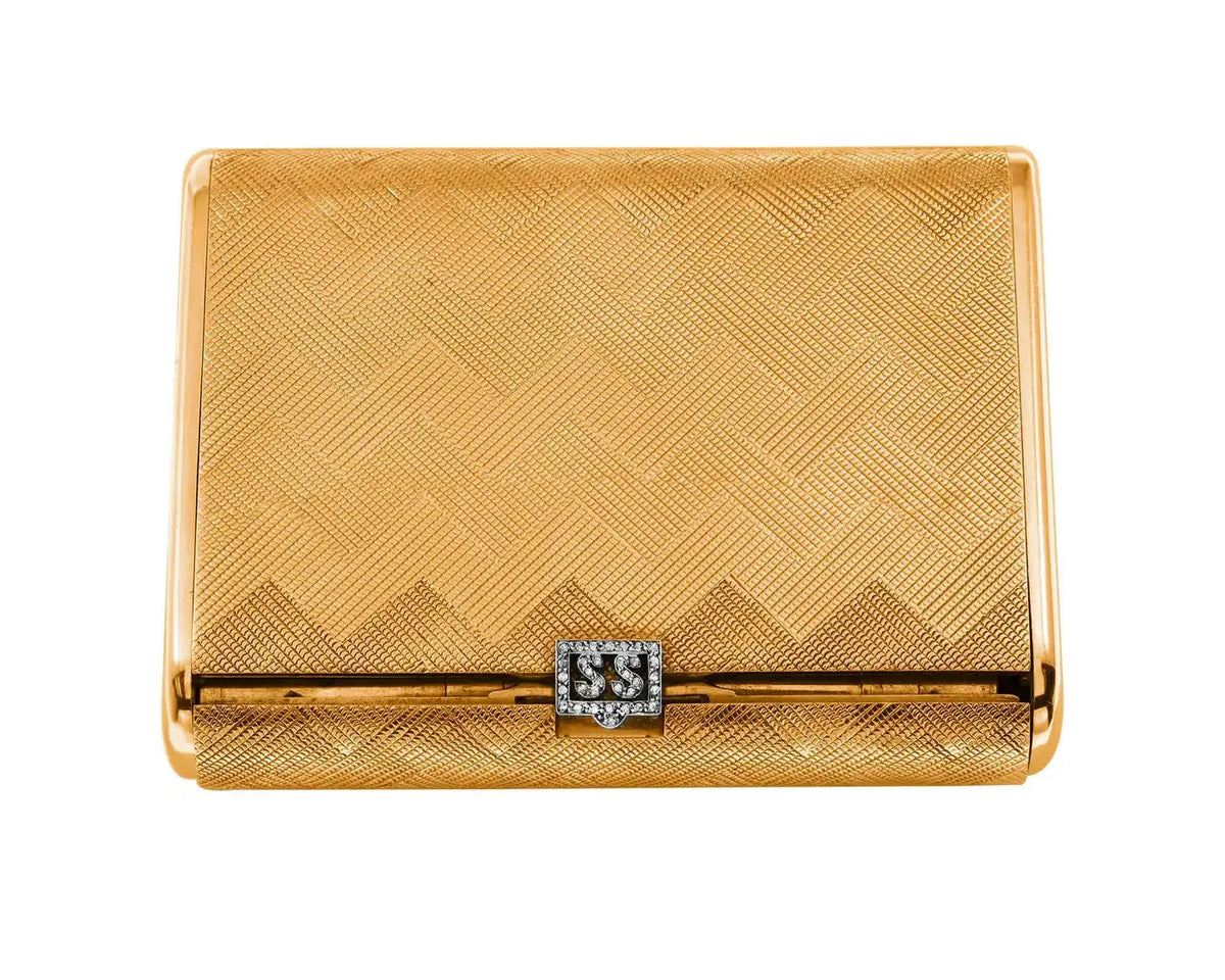 Neceser de Oro y Diamantes Años 30 | Estilo Art Deco | Cartier