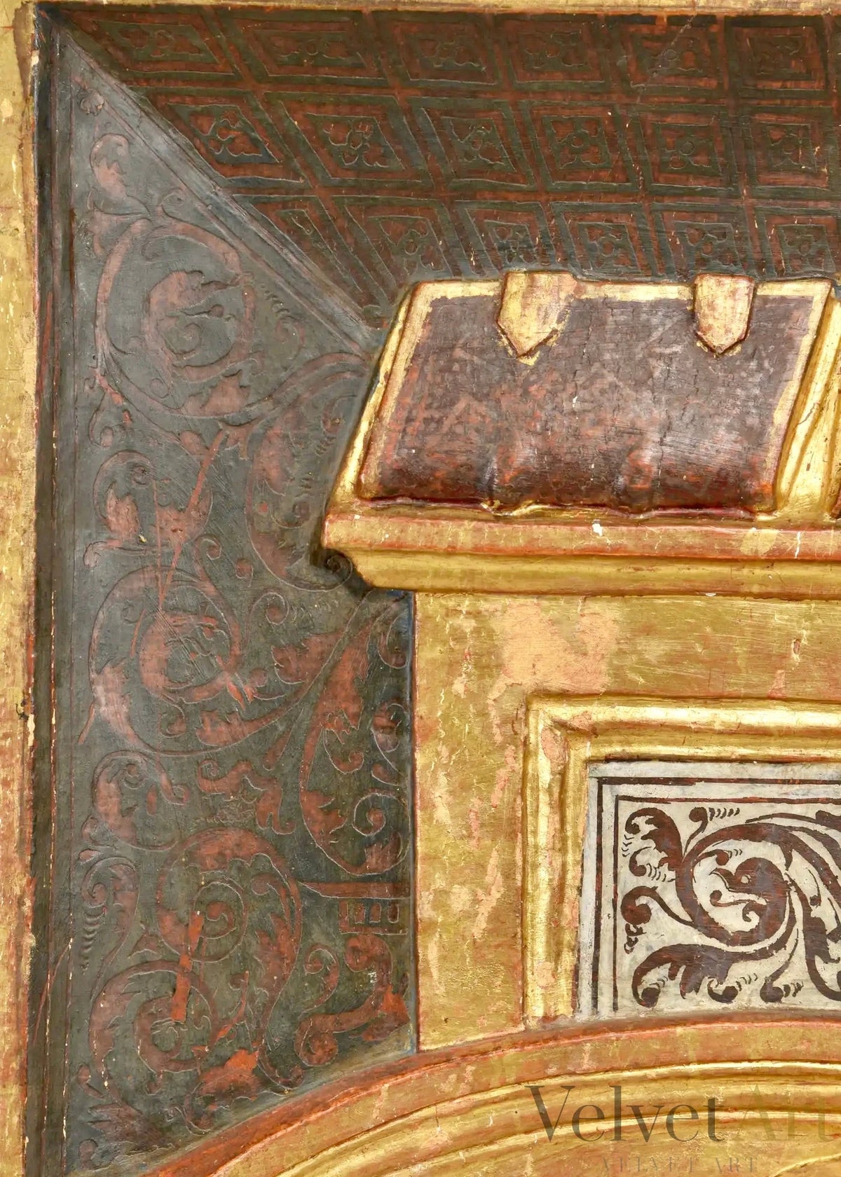 Pareja de Relieves Renacentistas | San Juan y San Mateo | Escuela de Burgos, siglo XVI