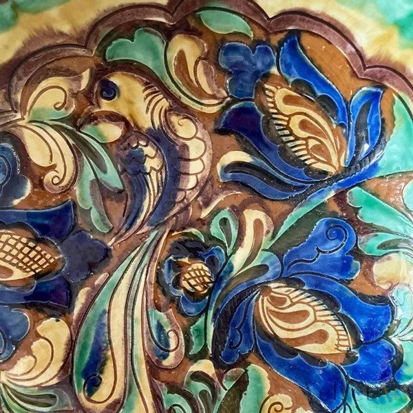 Antiguo cuenco hecho por artesanos en Transilvania – vista 7 de 7