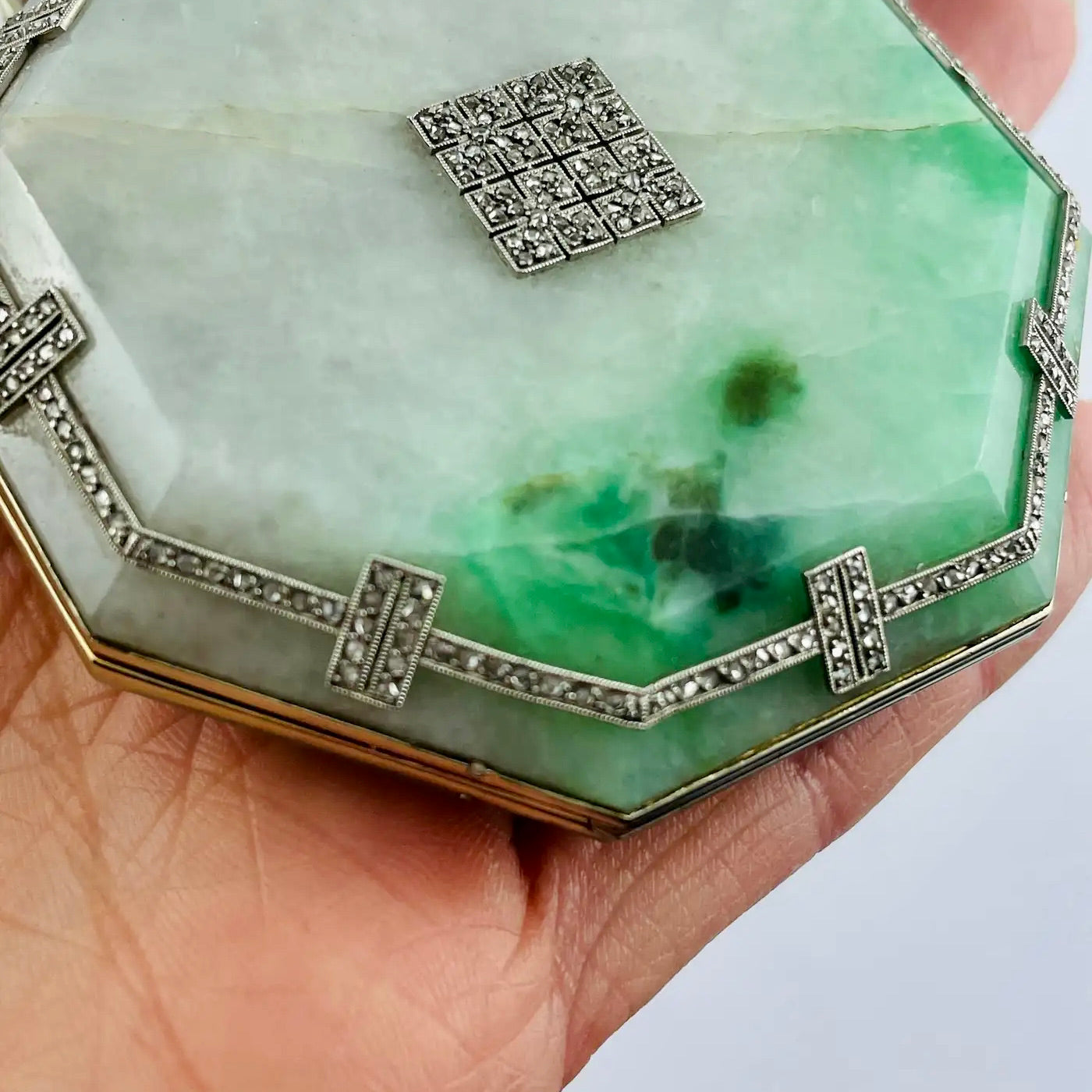 Neceser Cartier de Diamantes y Jade de 1920
