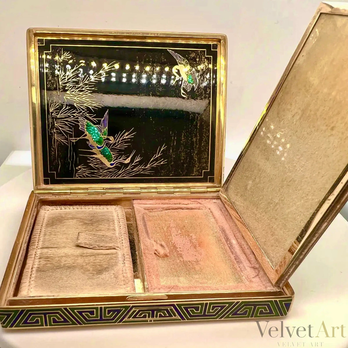 Estuche Van Cleef & Arpels, Oro y Esmalte del Siglo XX – vista 4 de 5
