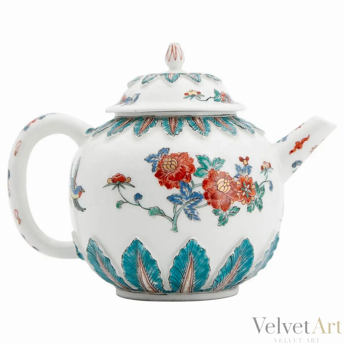 Antigua Tetera de Porcelana de Meissen, 1715