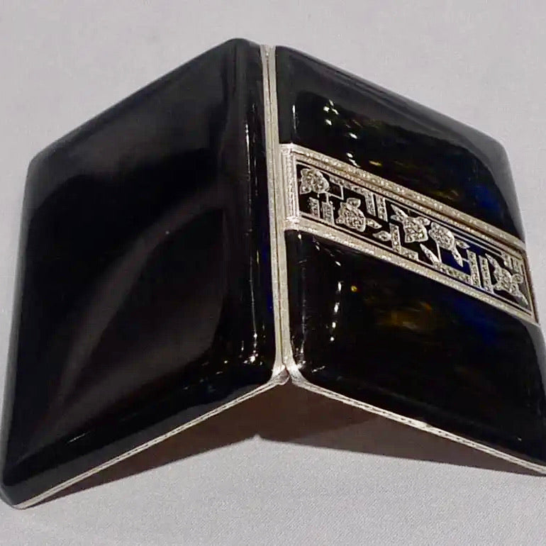 Tarjetero de Marquesina, Plata y Esmalte | Años 30