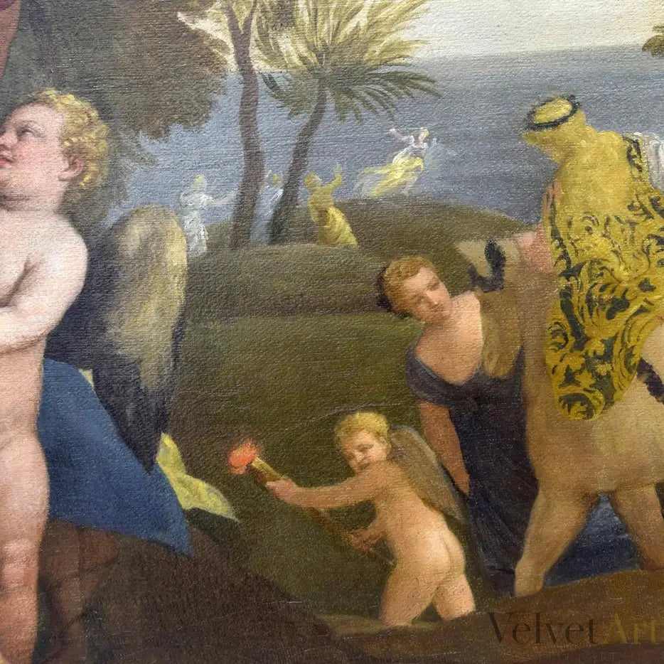 "Rapto de Europa" Según Veronese | Escuela Europea, Siglo XVII