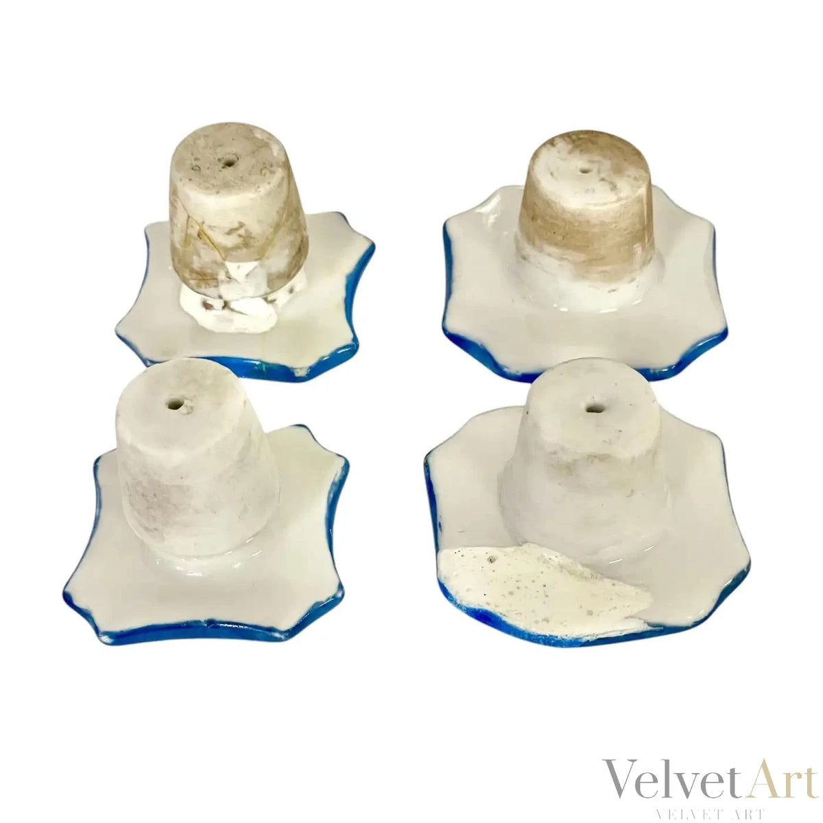Frascos de Perfume, Porcelana Estilo Sevres, Francia Siglo XIX – vista 5 de 7