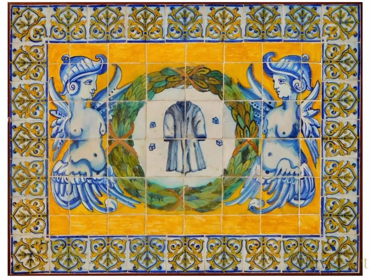 Panel de Azulejos Portugueses del Siglo XVII – “Pasión de Cristo”