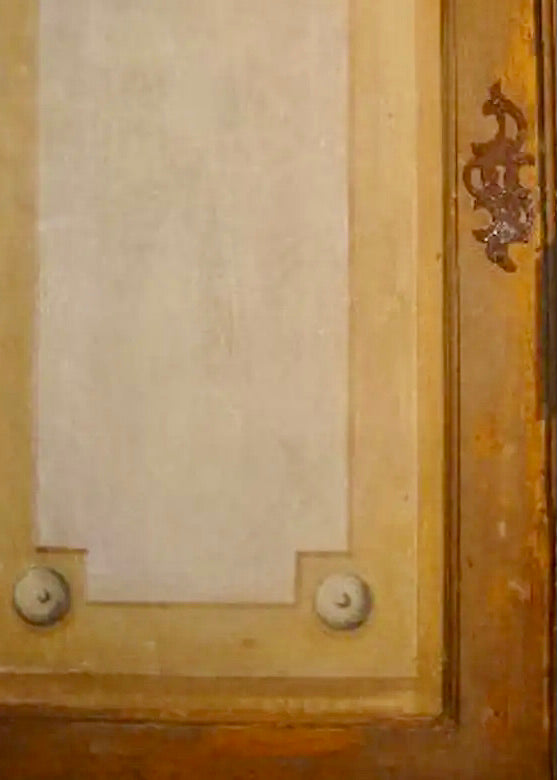 Armario Ropero Italiano de Lona de Teatro | Piamonte, Siglo XVIII