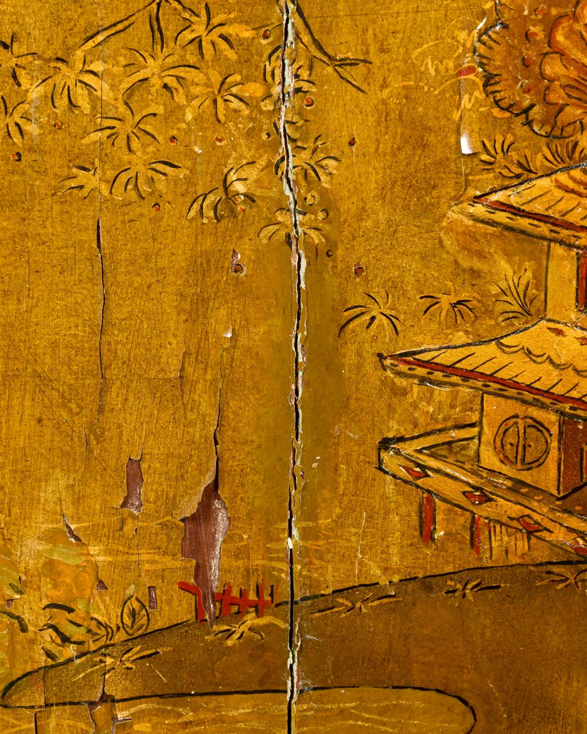 Cómoda Chinoiserie Victoriana Francesa de 1850