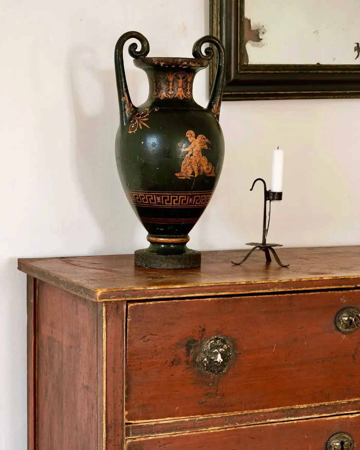 Cómoda con Escritorio Desplegable | Estilo Gustaviano | Suecia |1790