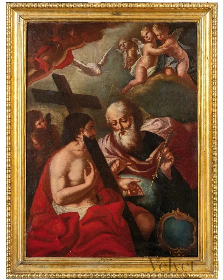 “La Santísima Trinidad”| Escuela Valenciana del Siglo XVIII
