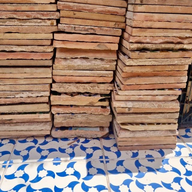 Antiguos Azulejos Sevillanos del Taller de Mensaque Ramos Rejano