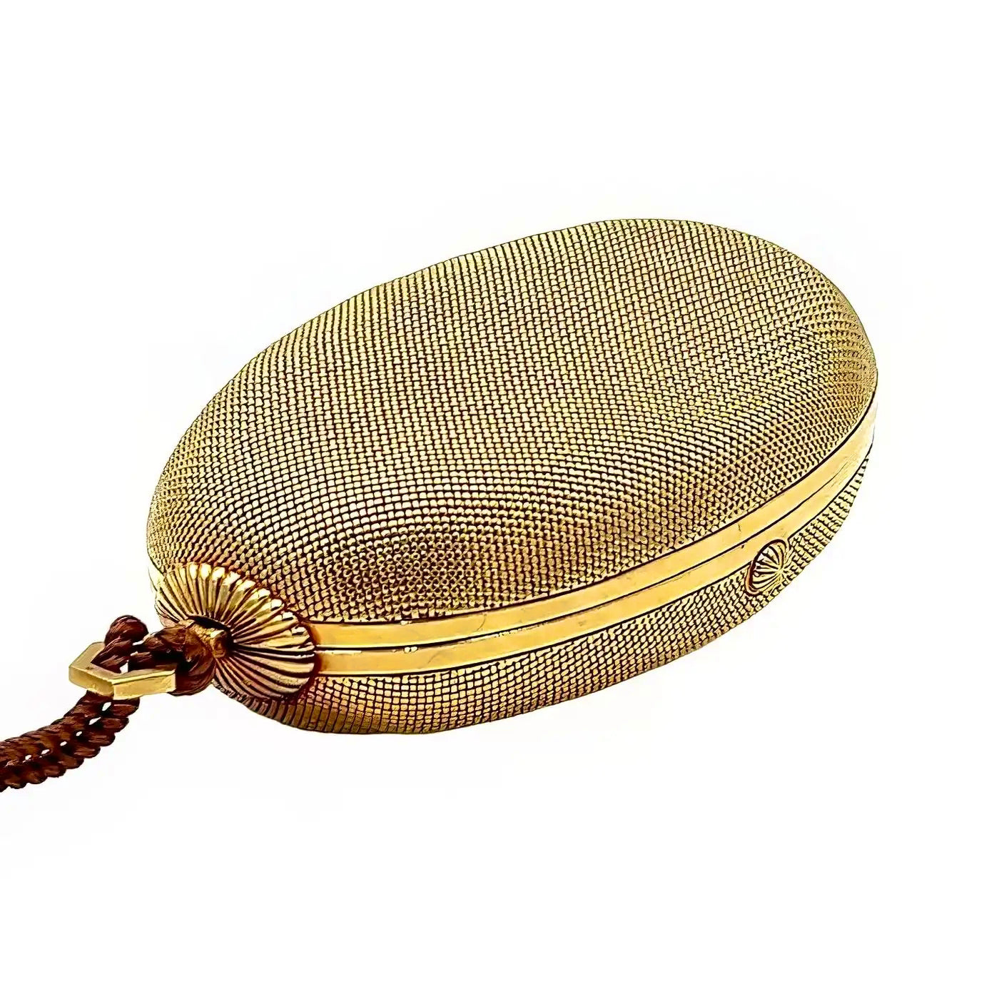 Bulgari | Bolso de Oro Ovalado | Minaudière de 1975
