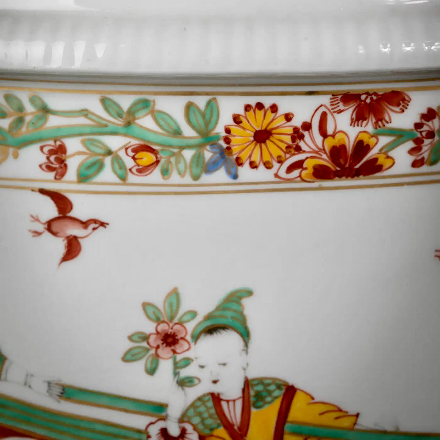 Cachepots Orientalistas de Porcelana Francesa, 1880