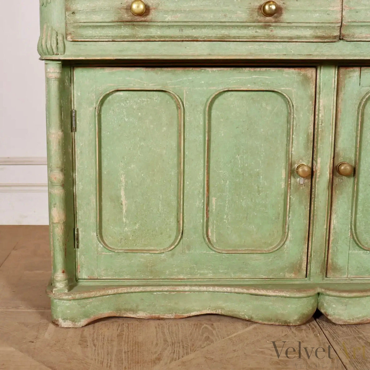 Cómoda de Cocina Victoriana de Pino | Mueble Inglés del West Country, 1840