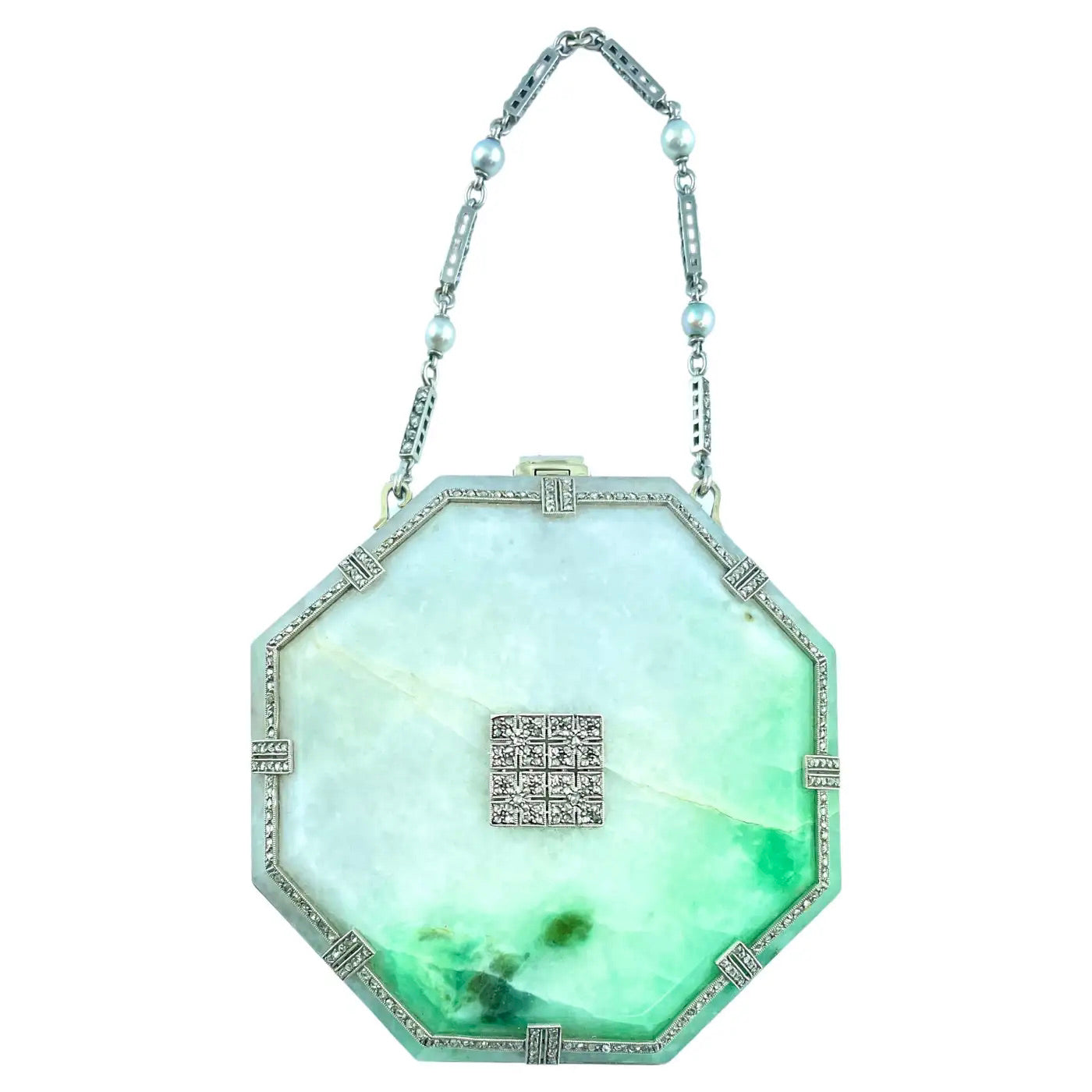 Neceser Cartier de Diamantes y Jade de 1920