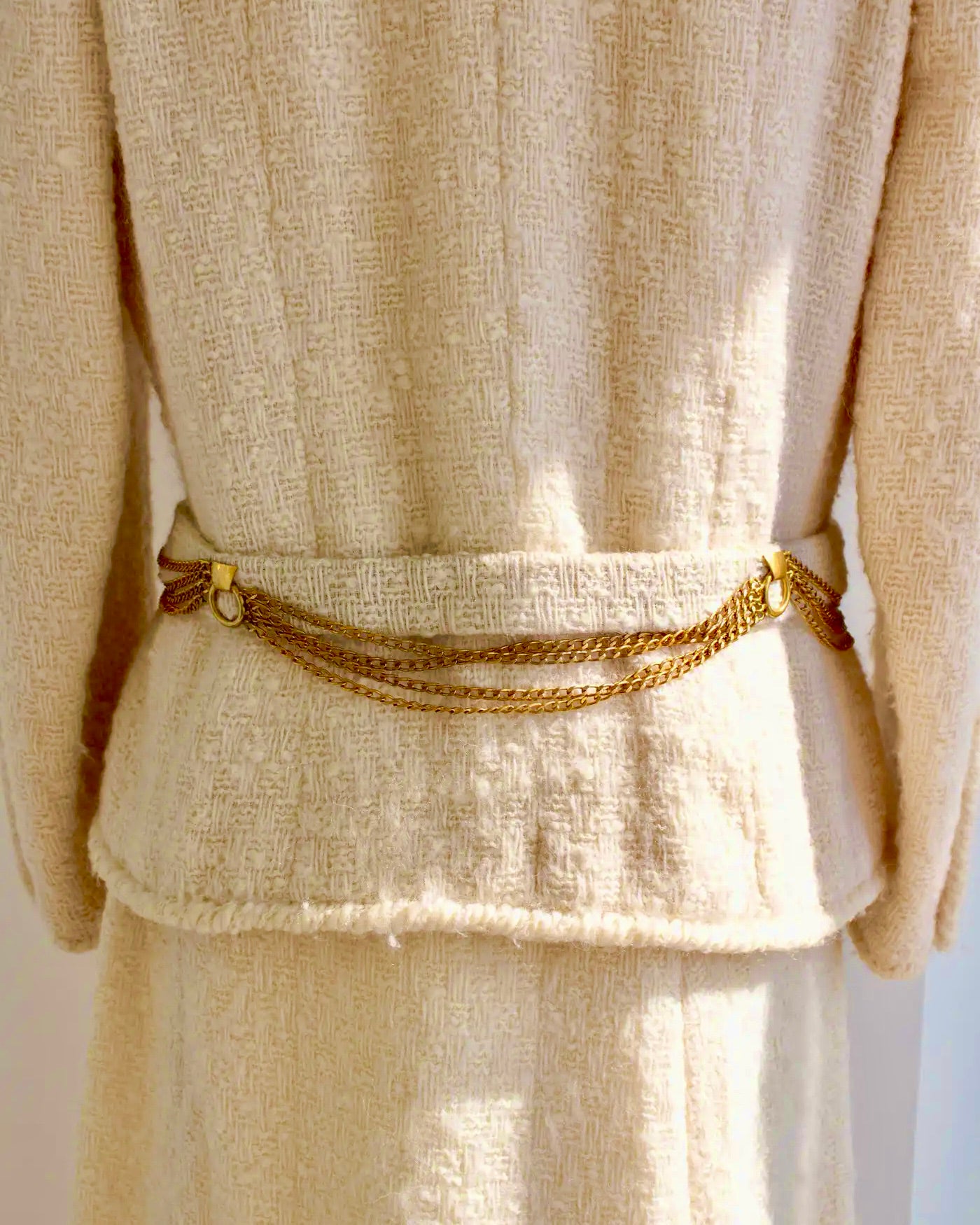 Chanel Alta Costura Karl Lagerfeld | Traje Tweed de 1983